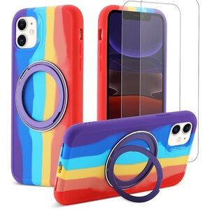 iPhone 11 Case with 2-pack Screen Protector